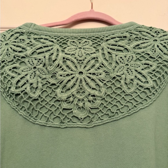 Aerie Olive Knit Pullover - Picture 5 of 8